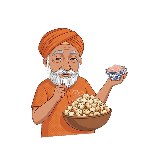 ShuddhEats Mascot Elder